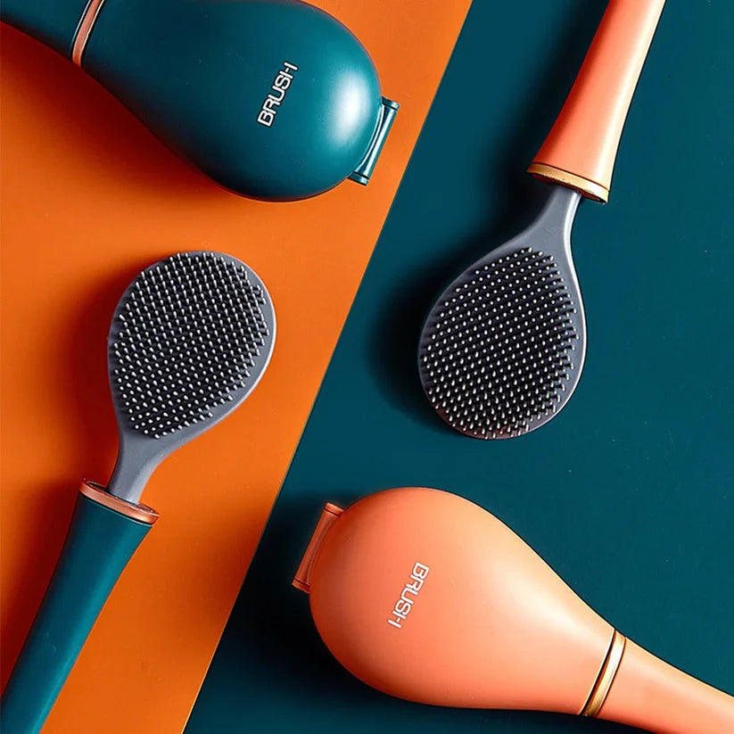 Brosse De Toilette En Silicone - Design Hygiénique À Fixation Murale — photo 2