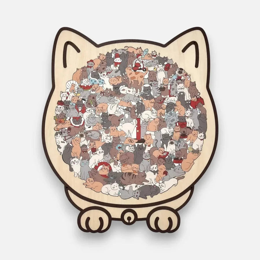 Puzzle en Bois Premium pour Chat de 135 Pièces — photo 9